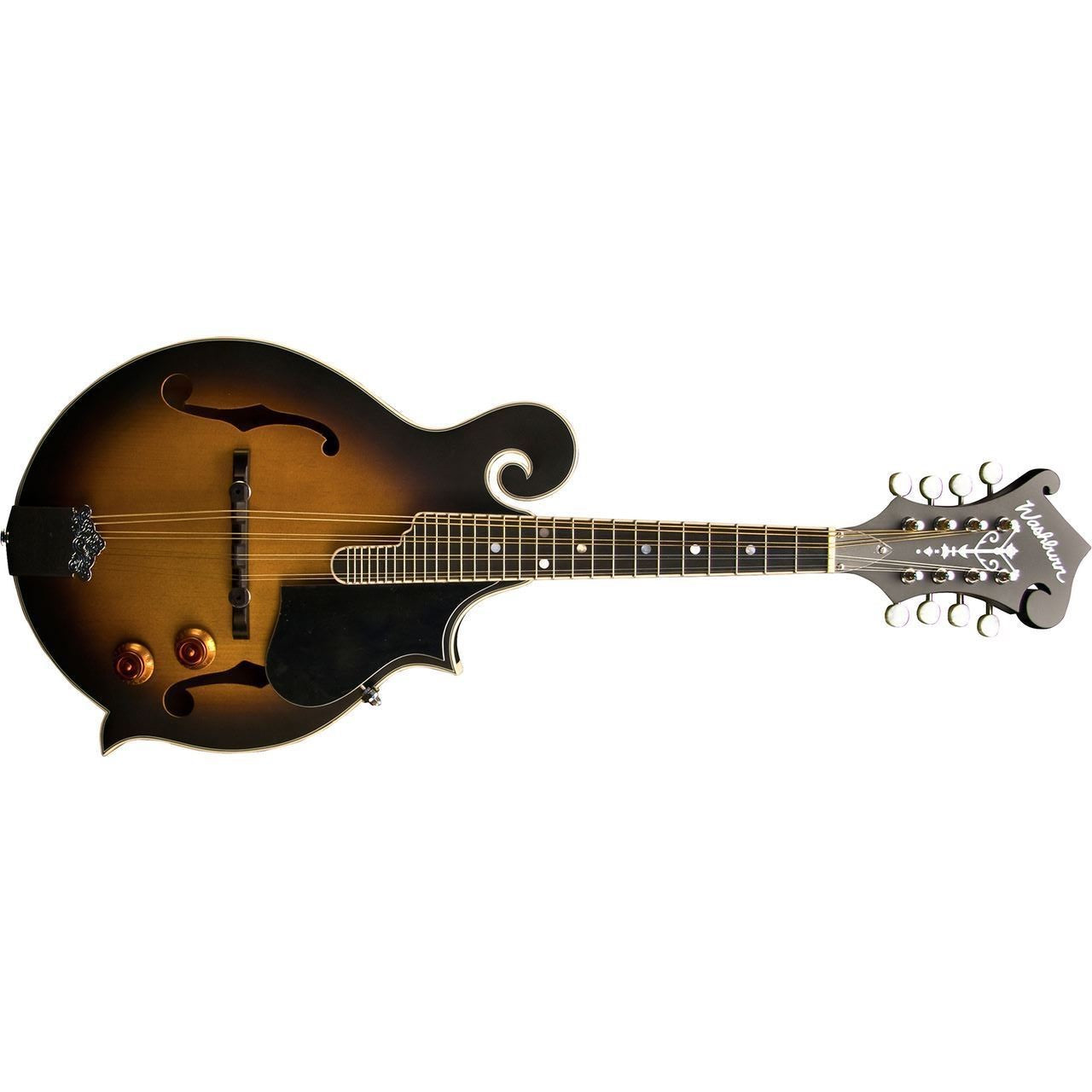 Washburn Mandolin Pack with Spruce Top, Maple Back and Sides, Rosewood Fretboard - Sunburst M3EK-A