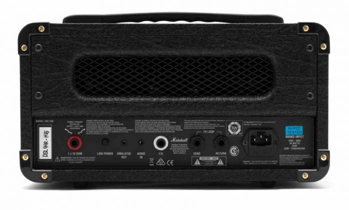 Marshall DSL1HR 1 Watt Guitar Amplifier HEAD INCLUDES 1 BUTTON FOOTSWITCH