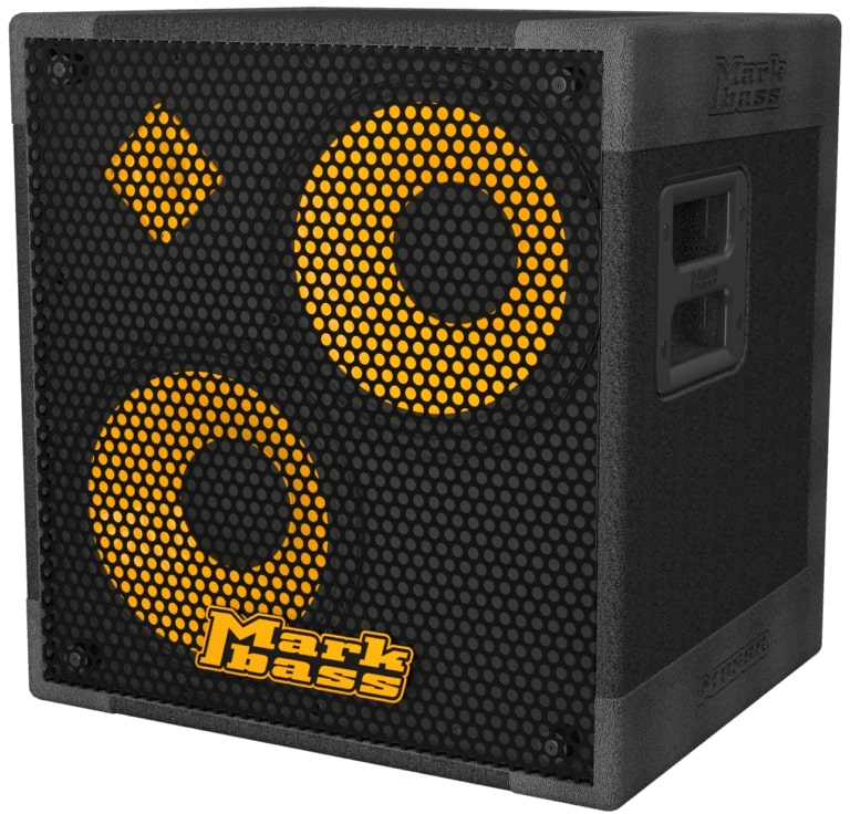 Markbass 2×12” 600w 4 Ohm Classic Ceramic Bass Amp Cabinet With Piezo Tweeter MB58R-122P4