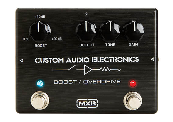MXR MC402 Boost/Overdrive ギターエフェクター Dunlop MXR Custom Audio Electronics MC-402 Boost/Overdrive Pedal