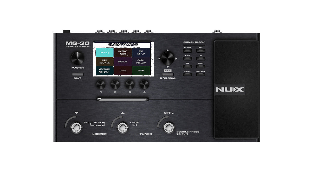 NUX Versatile Guitar Modeler MG-30 NUX Versatile Guitar Modeler MG-30