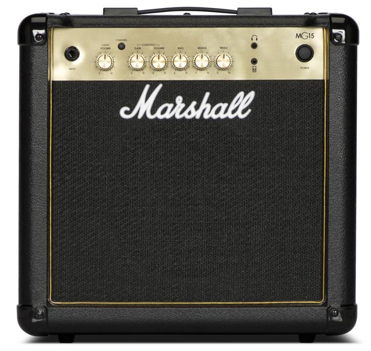 Marshall MG15G MG 15 Watt, 2 channel, 8 inch Speaker Line in