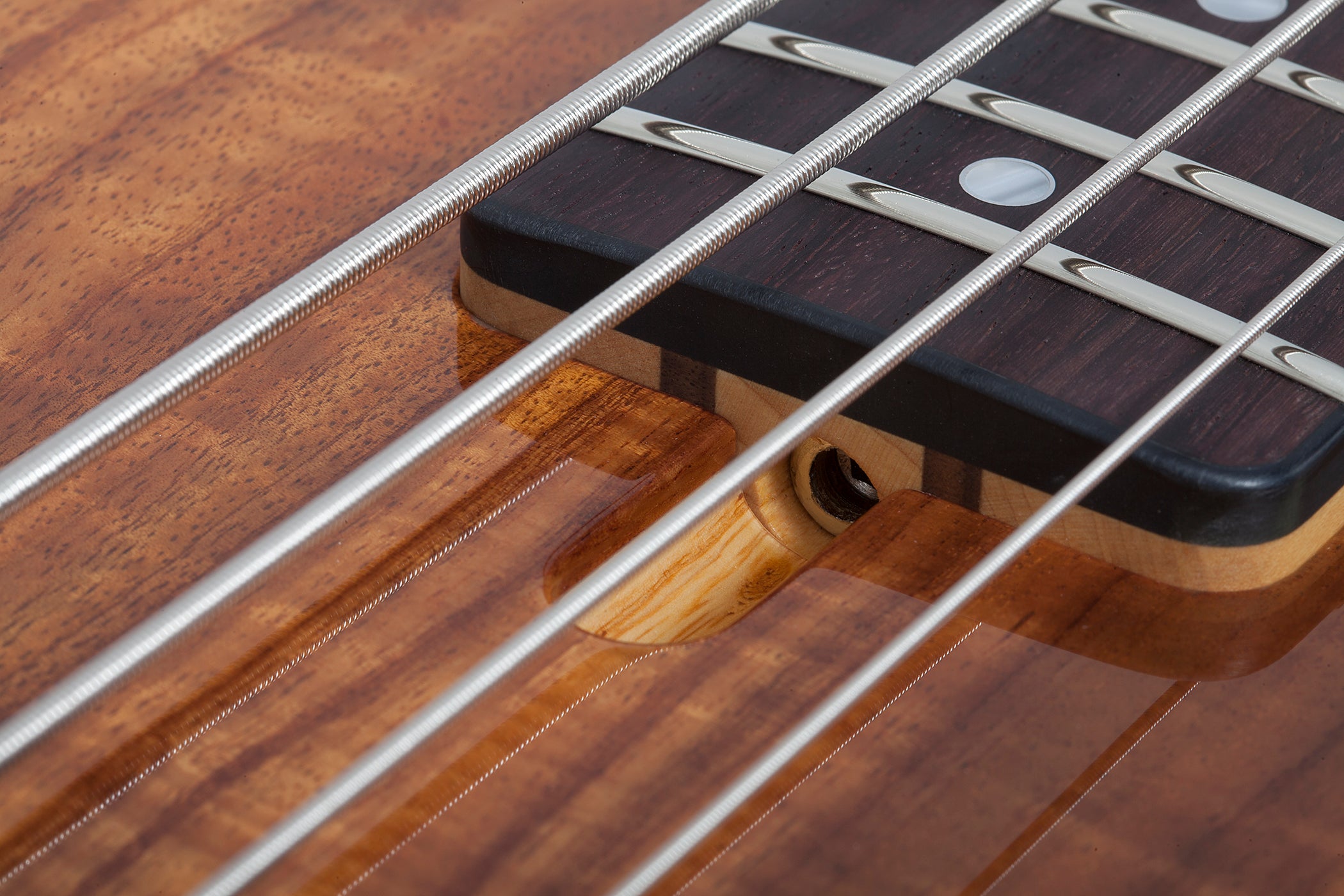 Schecter Michael Anthony Koa Top USA Signature Electric Bass Koa with Natural Gloss 7058-SHC