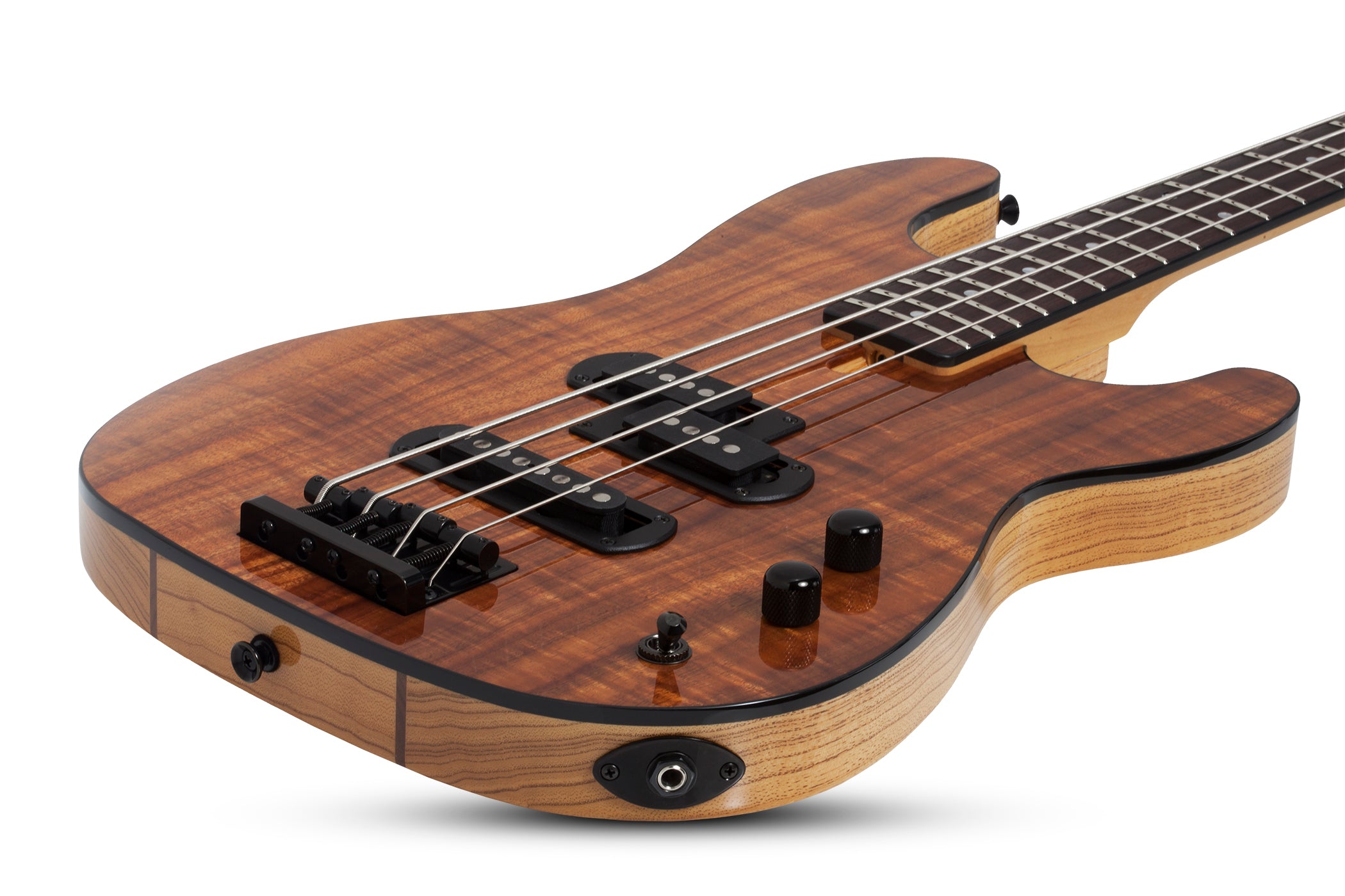 Schecter Michael Anthony Koa Top USA Signature Electric Bass Koa with Natural Gloss 7058-SHC