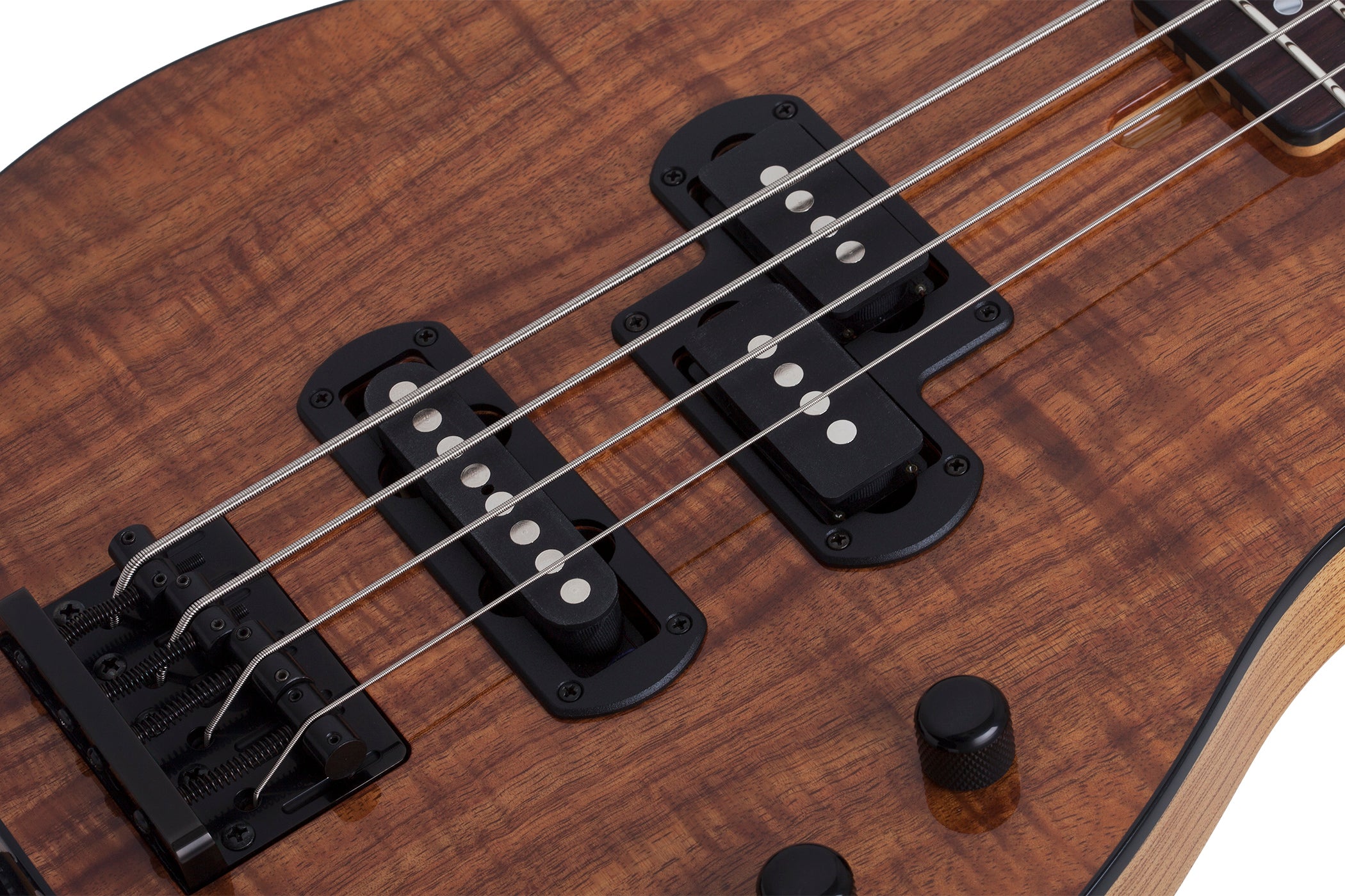 Schecter Michael Anthony Koa Top USA Signature Electric Bass Koa with Natural Gloss 7058-SHC