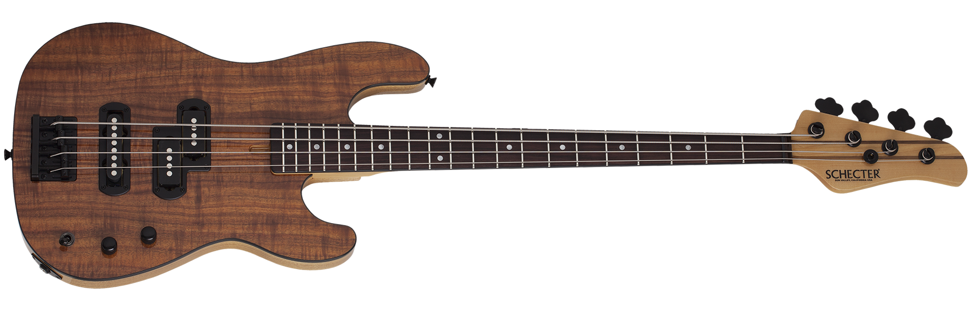 Schecter Michael Anthony Koa Top USA Signature Electric Bass Koa with Natural Gloss 7058-SHC