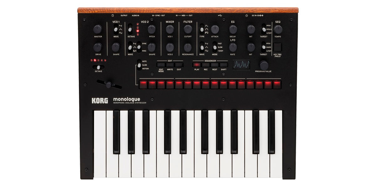 【美品】KORG monologue Korg Monologue Monophonic Analog Synthesizer Black MONOLOGUEBK