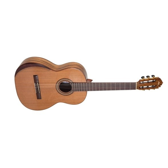 Manuel Rodriguez Guitars Academia 4/4 Cedar + Zebrano Acoustic Guitar, Natural MR-ACADEMIA-4/4-40-C