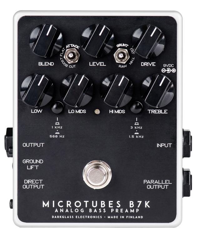 Darkglass Electronics Microtubes B7K analog bass preamp