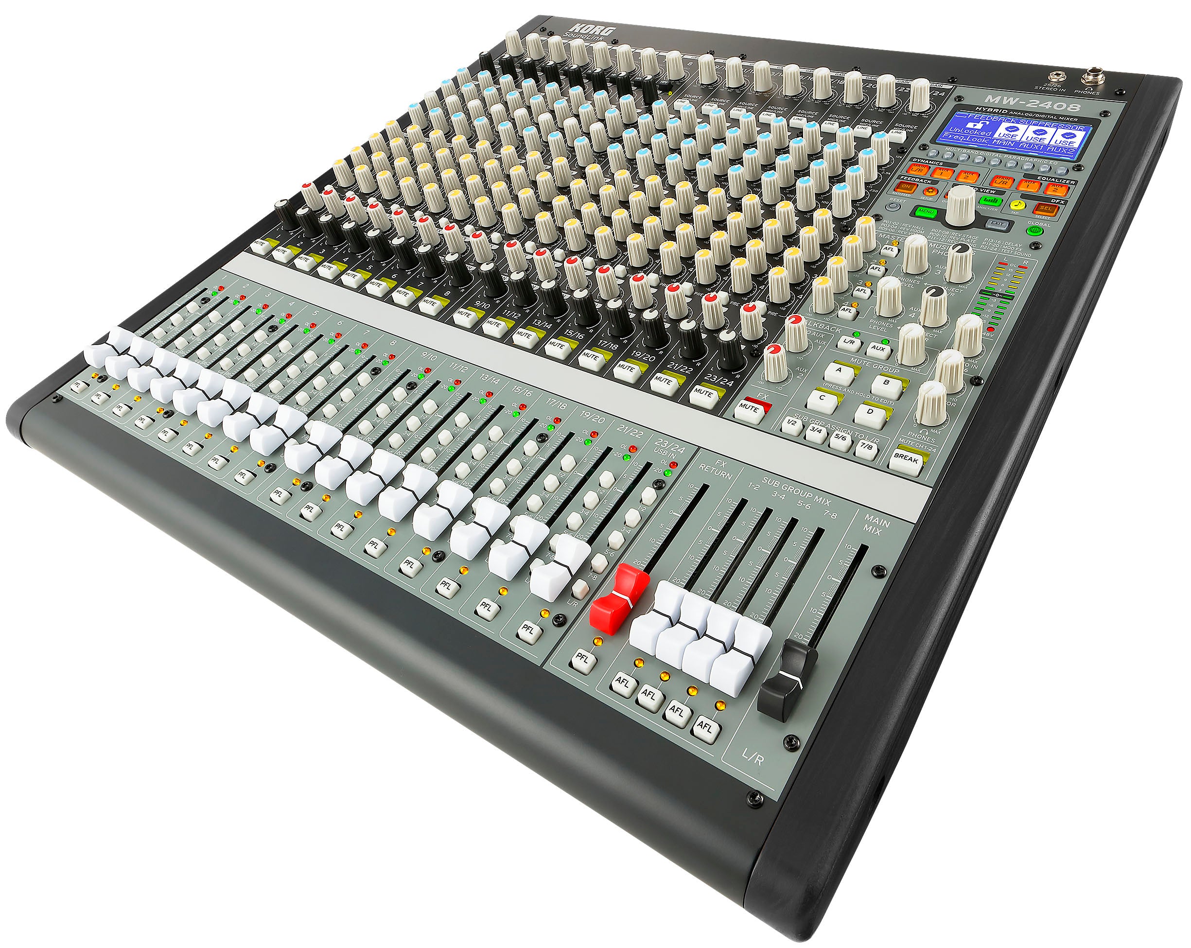Korg 24 Channel Hybrid Analog Digital Mixer MW2408