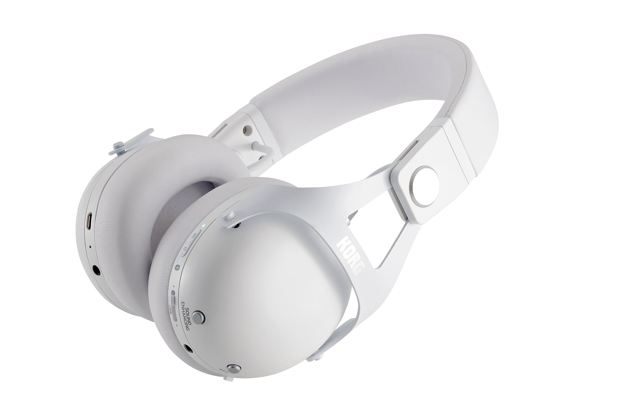 Korg Smart Noise Cancelling DJ Headphones White NCQ1WH