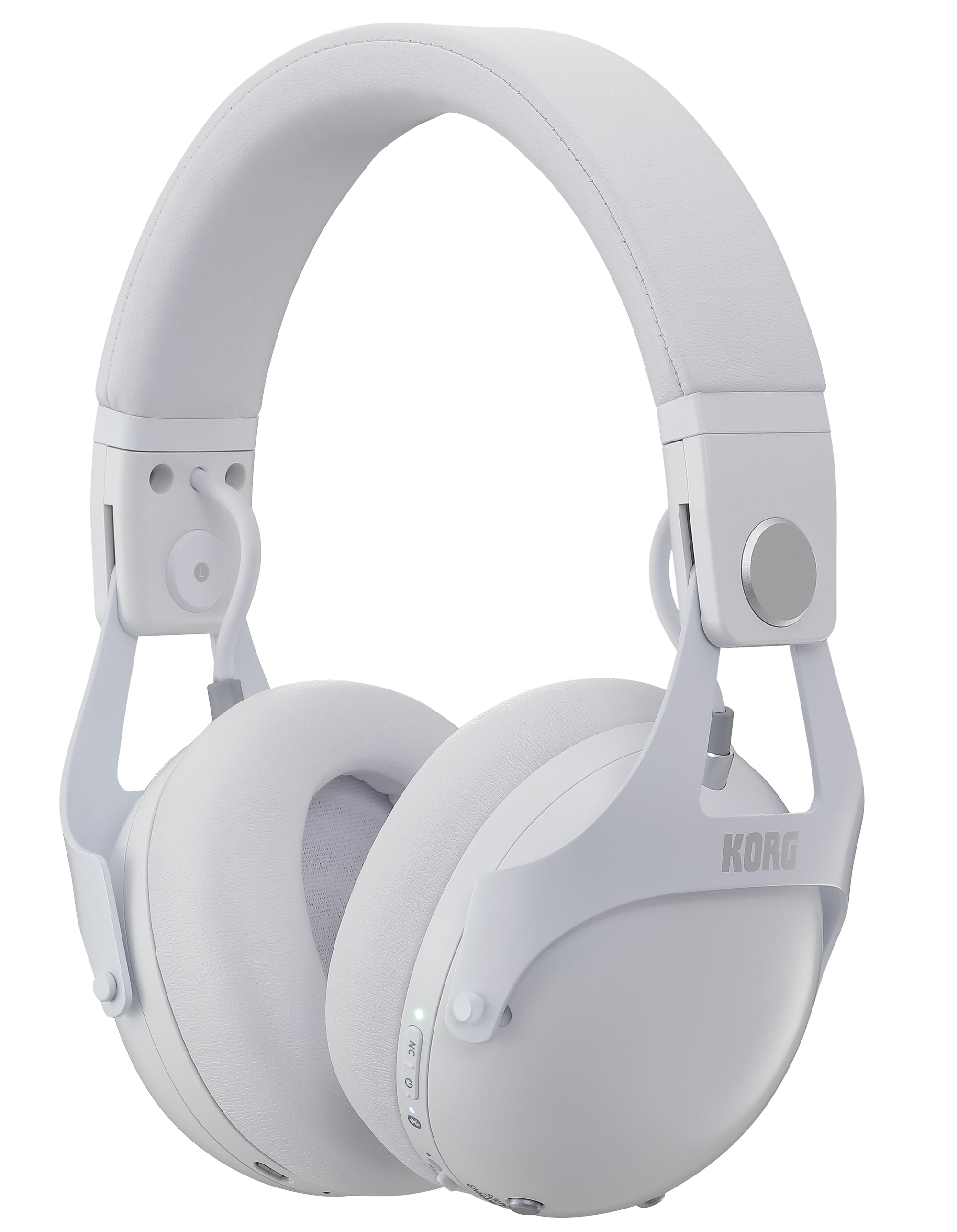 Korg Smart Noise Cancelling DJ Headphones White NCQ1WH
