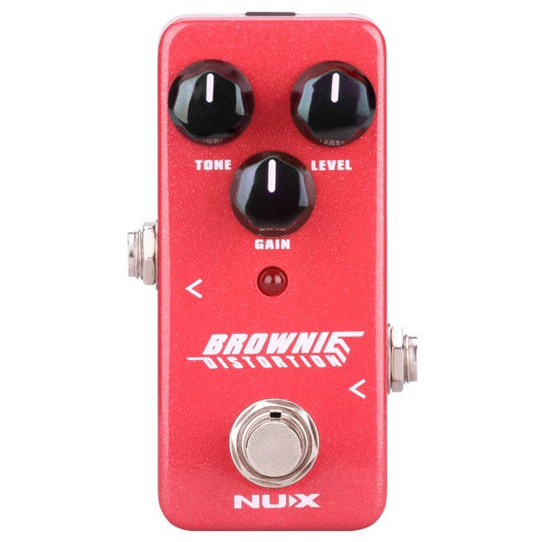 NUX Brownie Classical Distortion Guitar Effects Pedal NDS-2