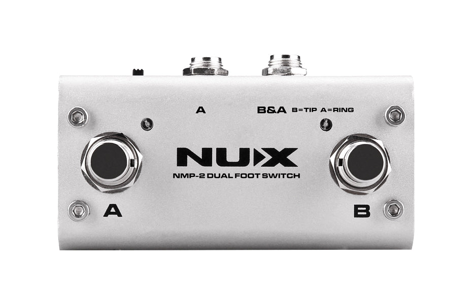 keyboard effects pedals NUX Dual Footswitch For Keyboard, Modules And Effect Pedals NMP-2