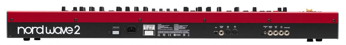 Nord 4 independent synthesizers in one -  The Nord Wave 2 NORDWAVE2