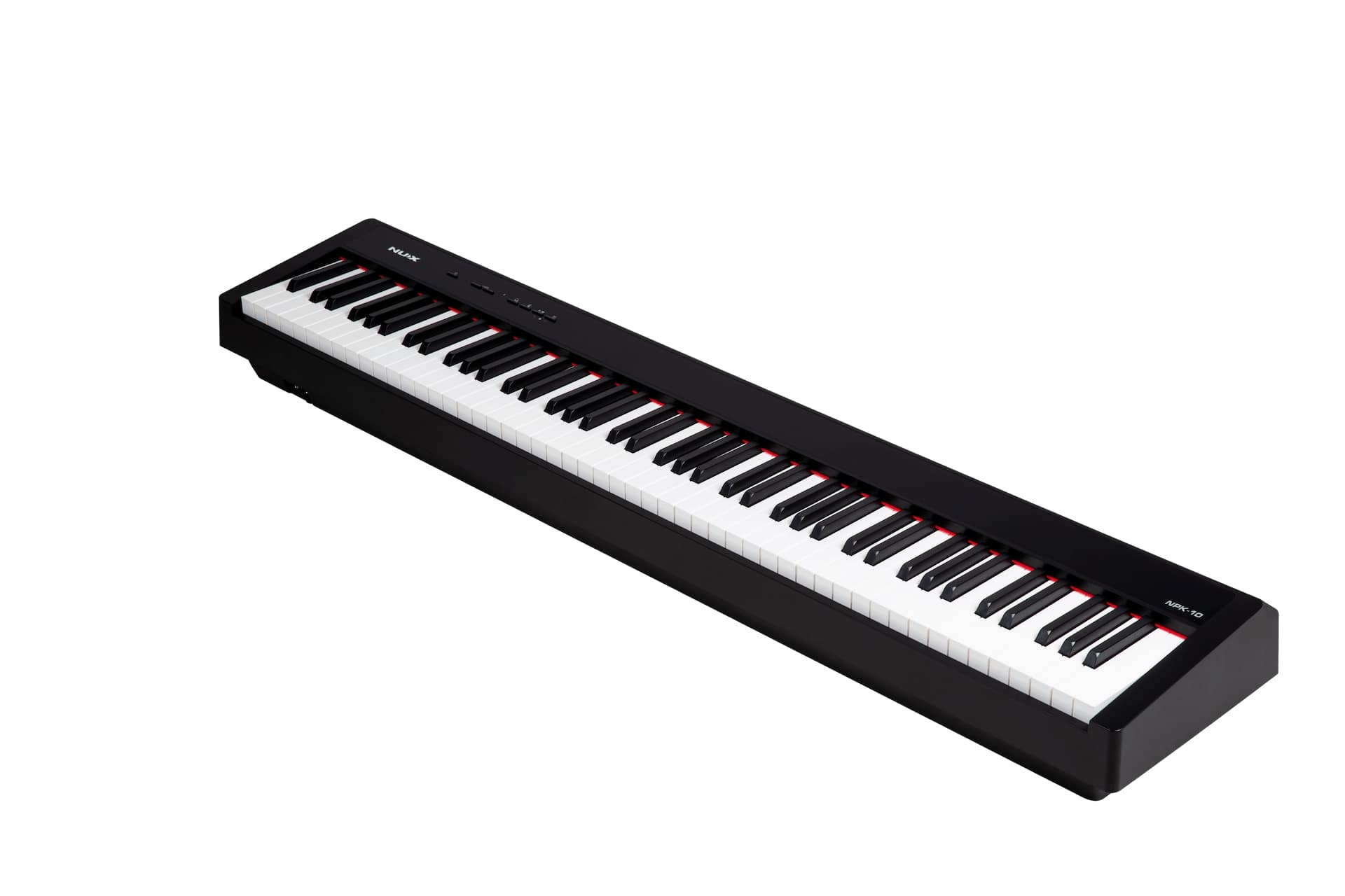 NUX 88-key Smart Digital Piano Keyboard Black NPK-10