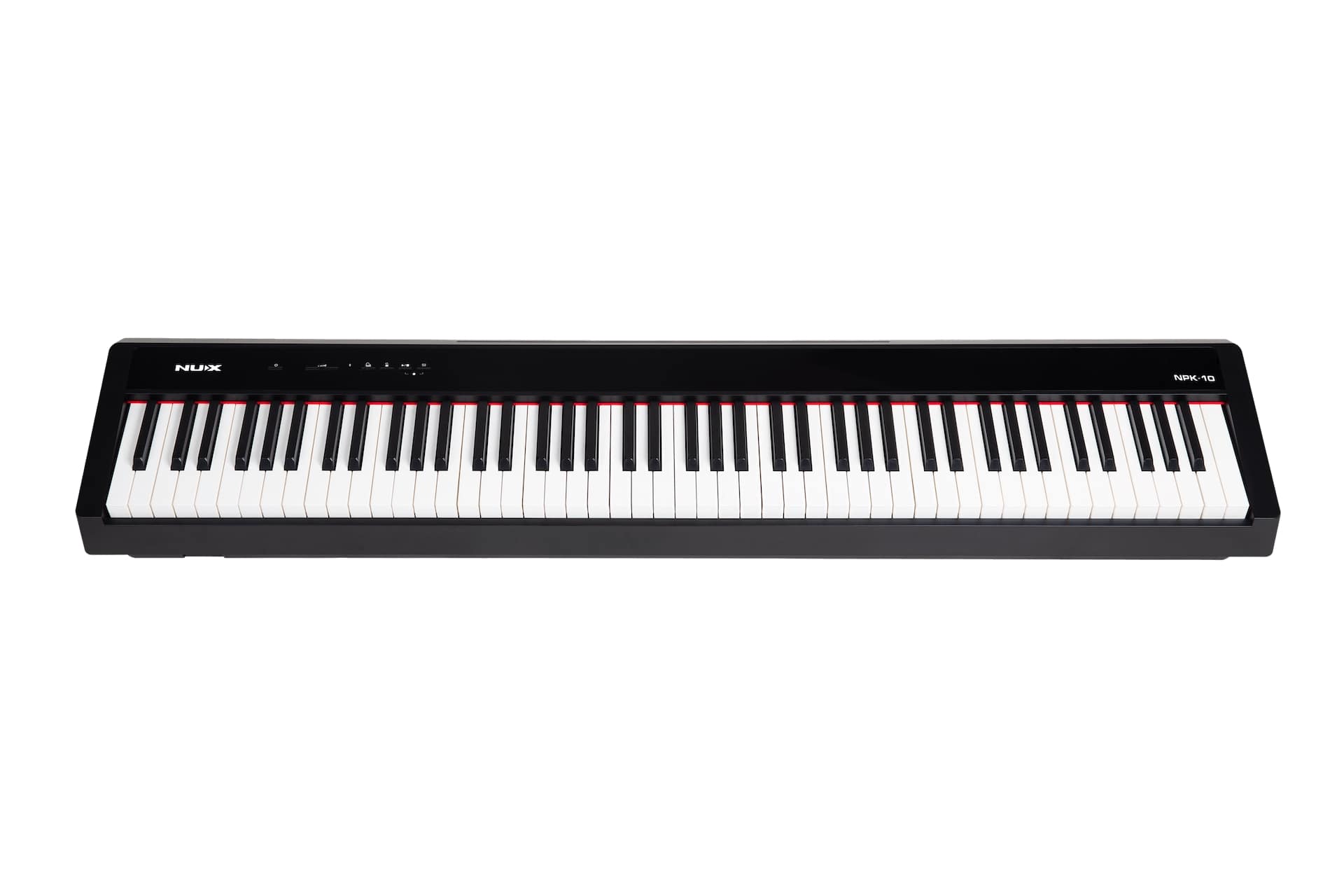 NUX 88-key Smart Digital Piano Keyboard Black NPK-10