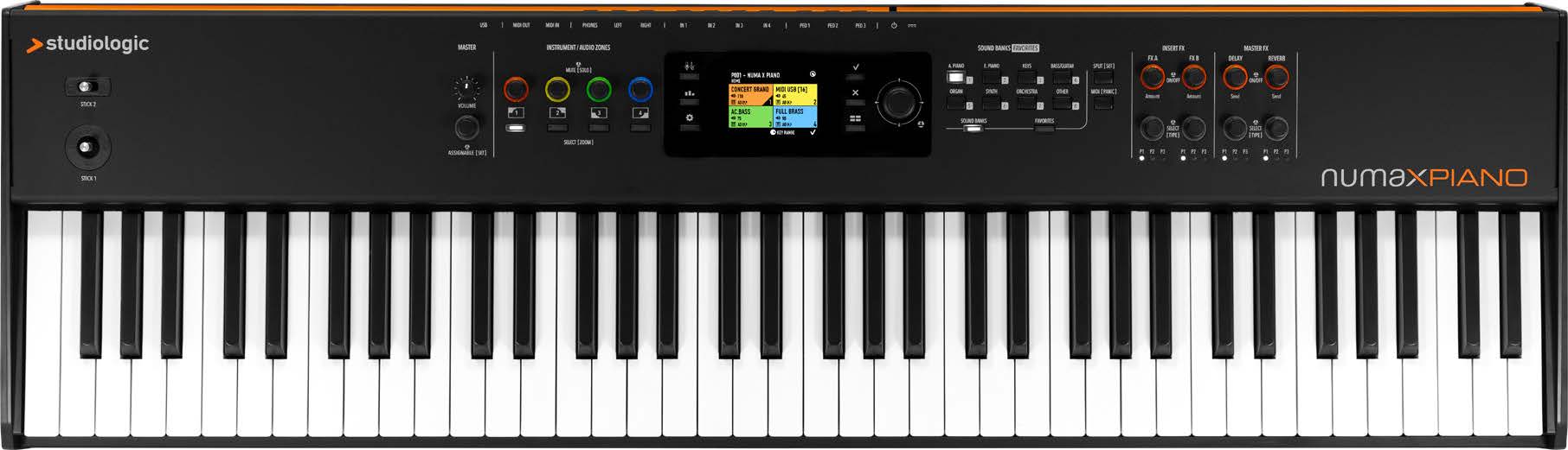 Studiologic-Fatar NUMA X 73-Key Piano With Fatar Hammer Keyboard TP/110 With 3 Contacts And Aftertouch NUMA-X-PIANO-73