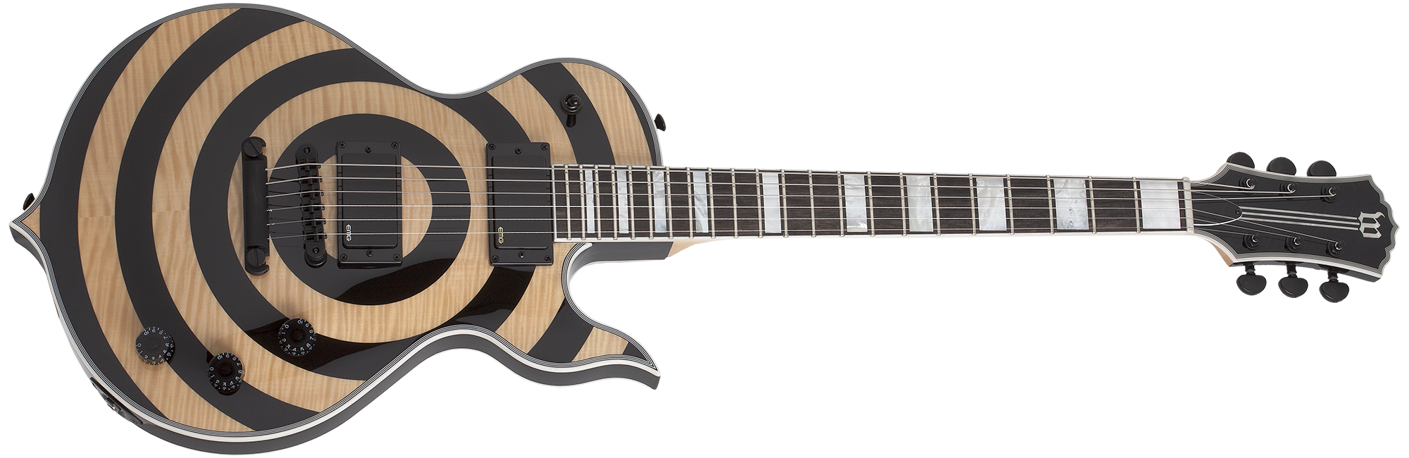 Wylde Audio Odin Grail RawTop BULLSEYE 4524-SHC