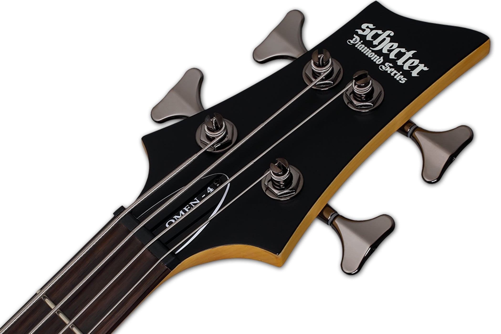 Schecter Omen Series OMEN-4-WSN Walnut Satin 4 String Bass with Schecter Diamond Bass 2091-SHC