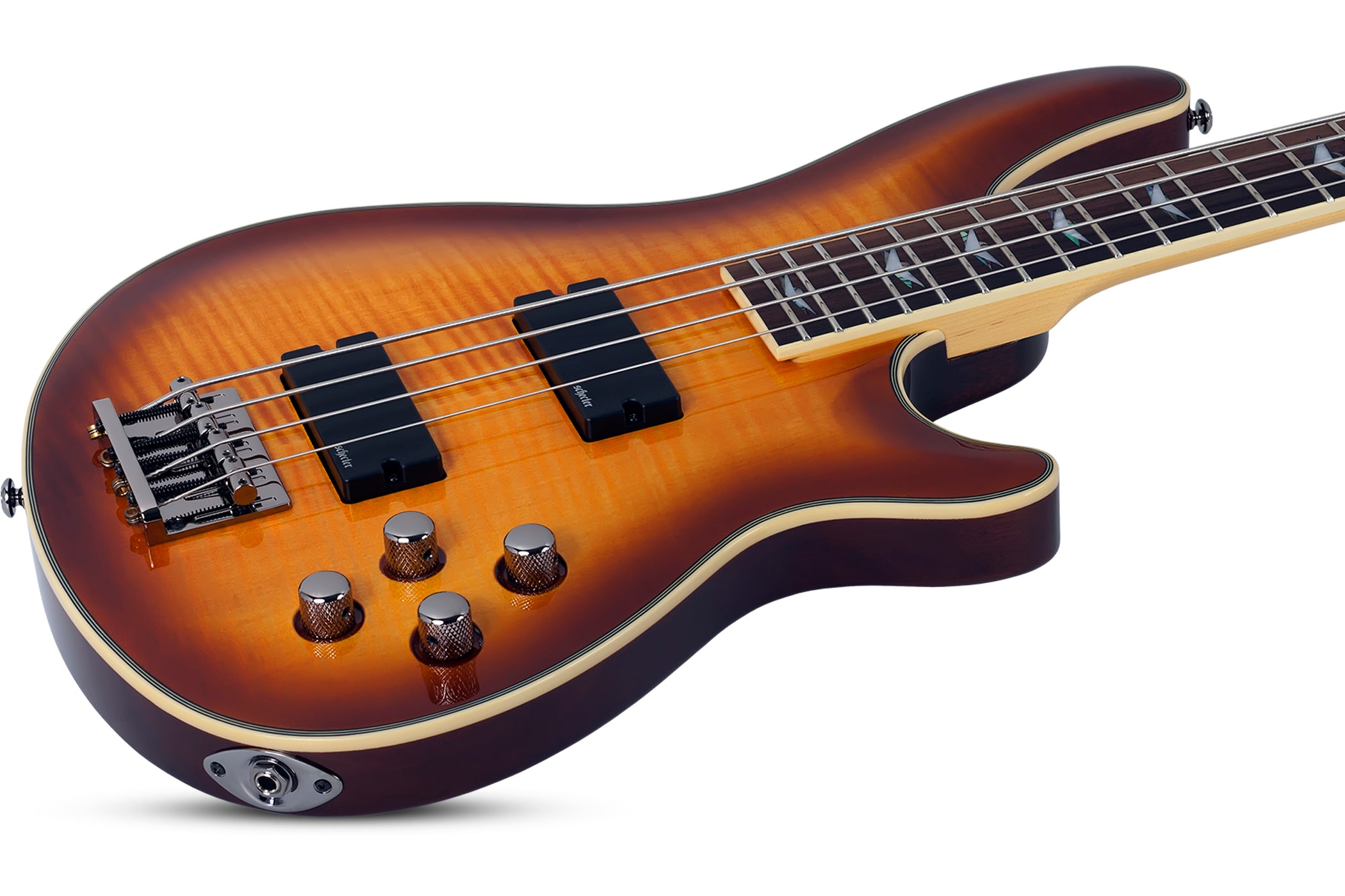 Schecter OMEN EXTREME 4 VSB Vintage Sunburst 4 String Bass with Schecter Diamond Bass 2048-SHC