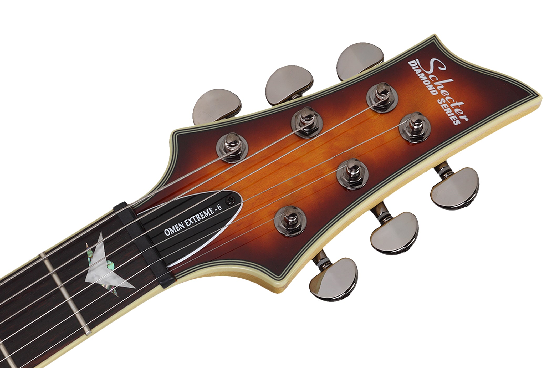 Schecter Omen Series OMEN-EXT-6-VSB Vintage Sunburst Guitar with Schecter Diamond Plus 2024-SHC