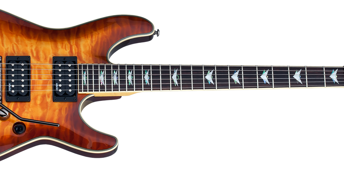 Schecter omen extreme 6 sales fr vintage sunburst
