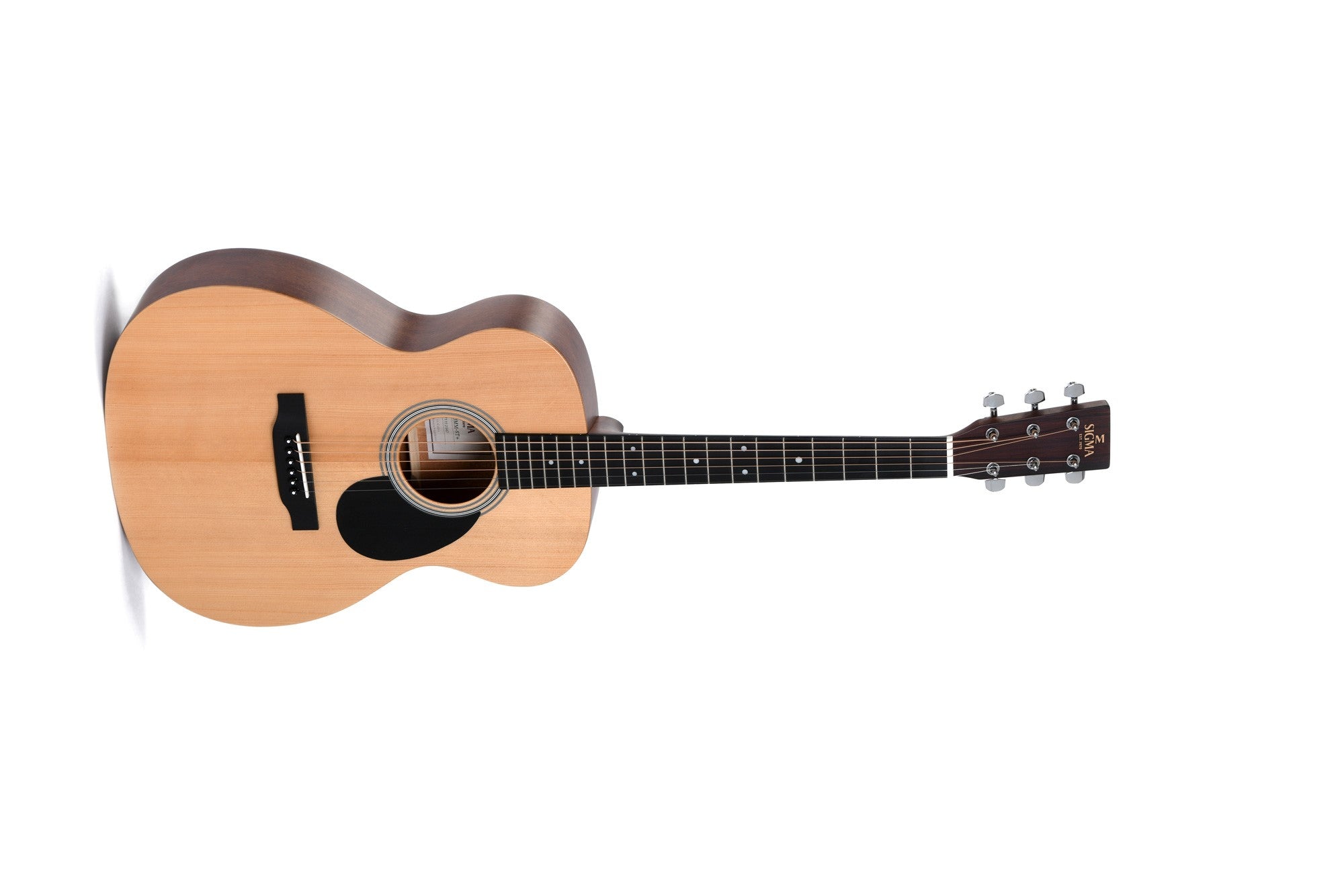 Sigma Guitars Orchestra Acoustic Guitar, Natural OMM-ST+