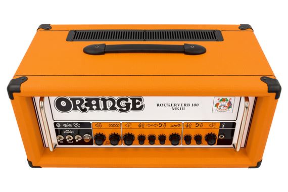 Orange RK100HMKIII Rockerverb MKII 100 Watt EL34 Twin Channel Guitar Head