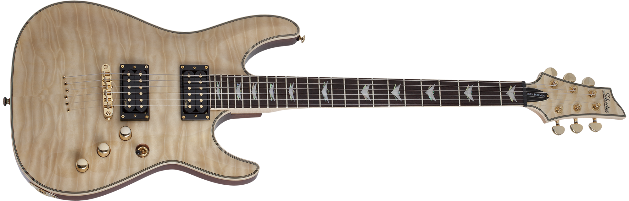 Schecter Omen Extreme 6 Gloss Natural 2033 SHC L.A. Music