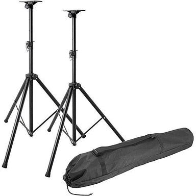 On-Stage Stands SSP7850 Speaker Stands Pack w/Bag -2x SS7725B & Bag - L.A. Music - Canada's Favourite Music Store!
