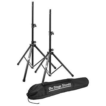 On Stage SSP7900 All Aluminum Speaker Stand Package with Bag - L.A. Music - Canada's Favourite Music Store!