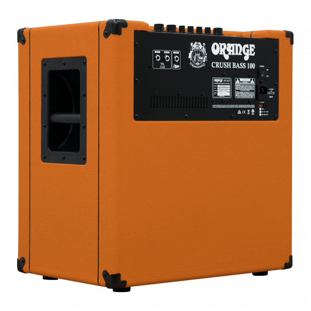 Orange Amplifiers Crush Bass 100 - 100W Bass Guitar Combo with Tuner - L.A. Music - Canada's Favourite Music Store!