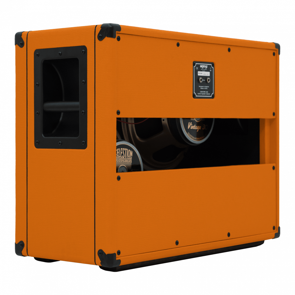 Orange PPC212OB 120 Watt Guitar Speaker with 2x12" Celestion Vintage 30, open back
