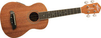 Oscar Schmidt Folk OU2E Mahogany Concert Ukelele With Active Pickup - L.A. Music - Canada's Favourite Music Store!