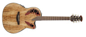 Ovation Club Elite Plus CE44P-SM Spalted Maple Acoustic Electric - L.A. Music - Canada's Favourite Music Store!