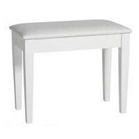 Korg Piano Bench with Storage Compartment White Finish PB-KRG-WH