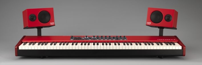 NORD Piano Monitors With Bracket, Pair PIANOMONITORV2