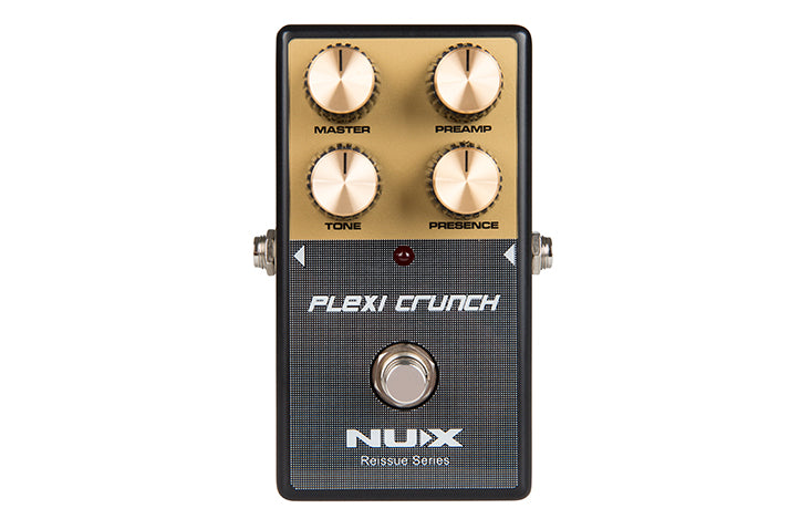 NUX Plexi Crunch Effects Pedal Classic British High Gain PLEXICRUNCH