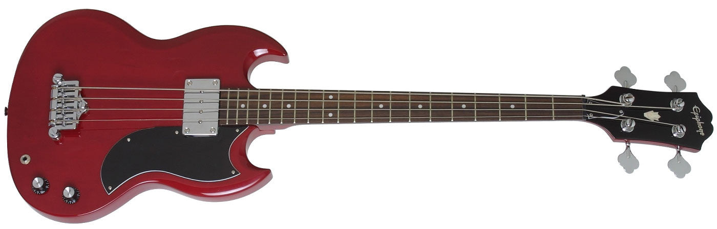 Epiphone EB0 Short Scale Bass Guitar Cherry EBB0CHCH - L.A. Music - Canada's Favourite Music Store!