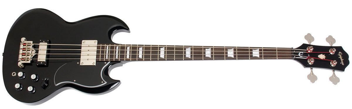 Epiphone EB3L Long Scale Bass Guitar Ebony EBB3EBCH — L.A. Music
