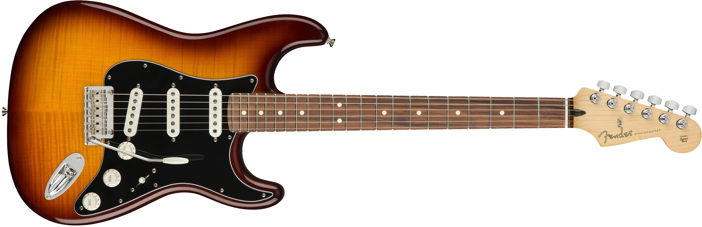 Fender Player Stratocaster Plus Top, Pau Ferro Fingerboard, Tobacco Sunburst 0144553552