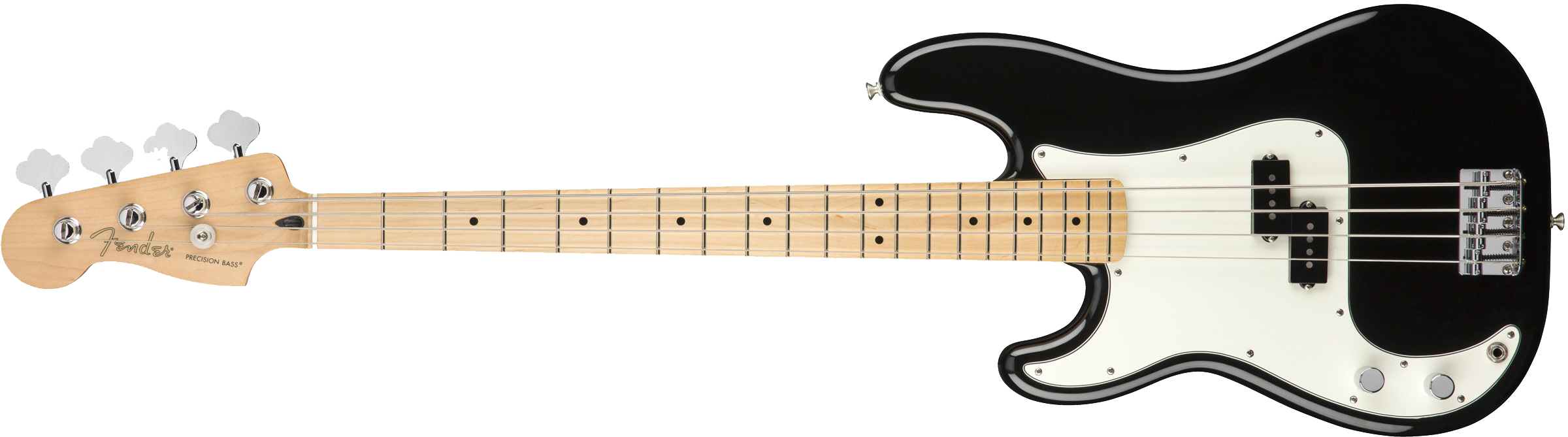 Fender Player Precision Bass Left-Handed, Maple Fingerboard, Black 0149822506