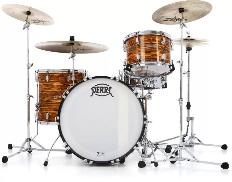 Pearl President Series Deluxe 3 piece Shell Pack, Sunset Ripple PSD923XPC769