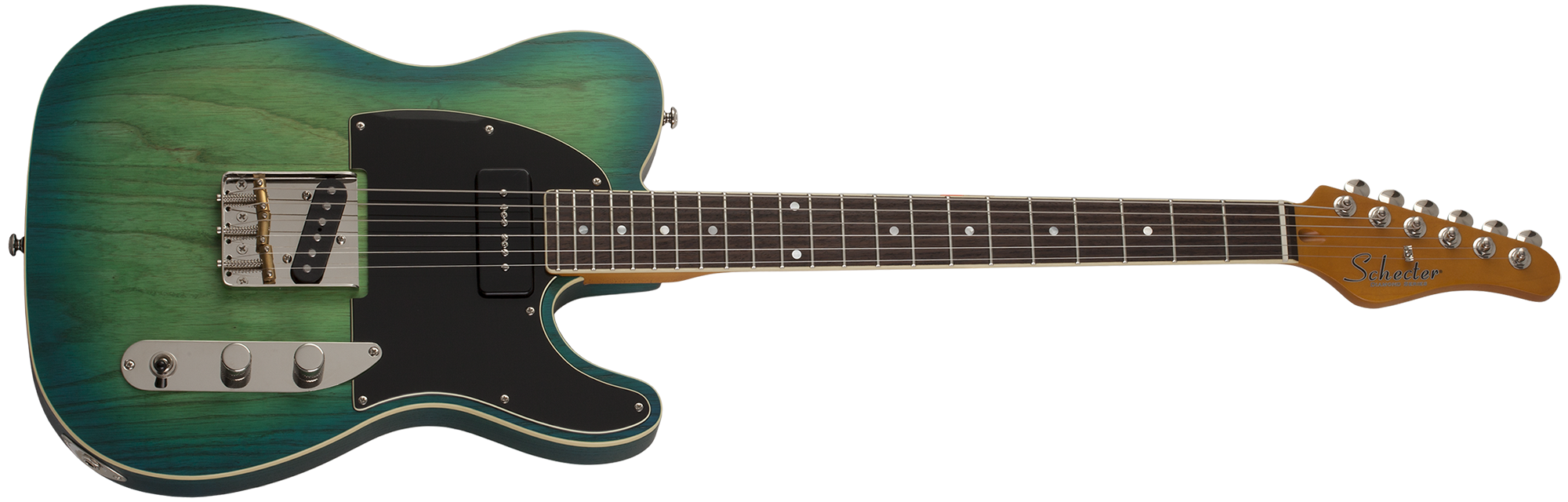 Schecter PT Special Aqua Burst Pearl 668-SHC