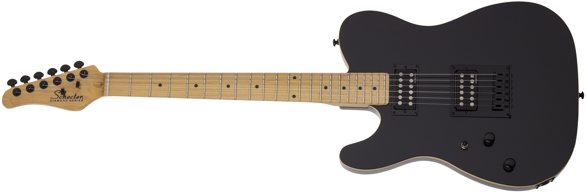 Schecter Diamond Series Lefty エレキギター Schecter PT-MM-LH-BLK LEFT HANDED PT Gloss Black Guitar 2200-SHC