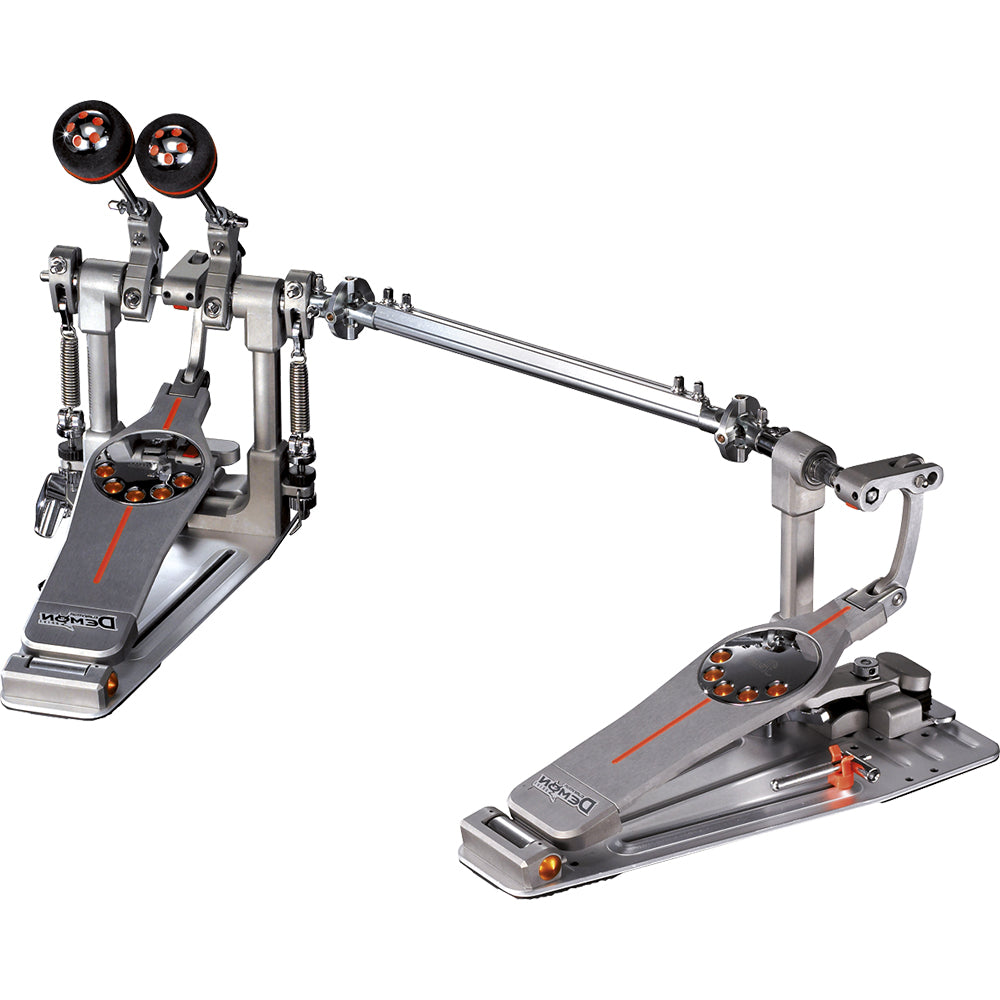 Pearl P 3002DL Eliminator Demon Drive Double Pedal w Case, Left Footed