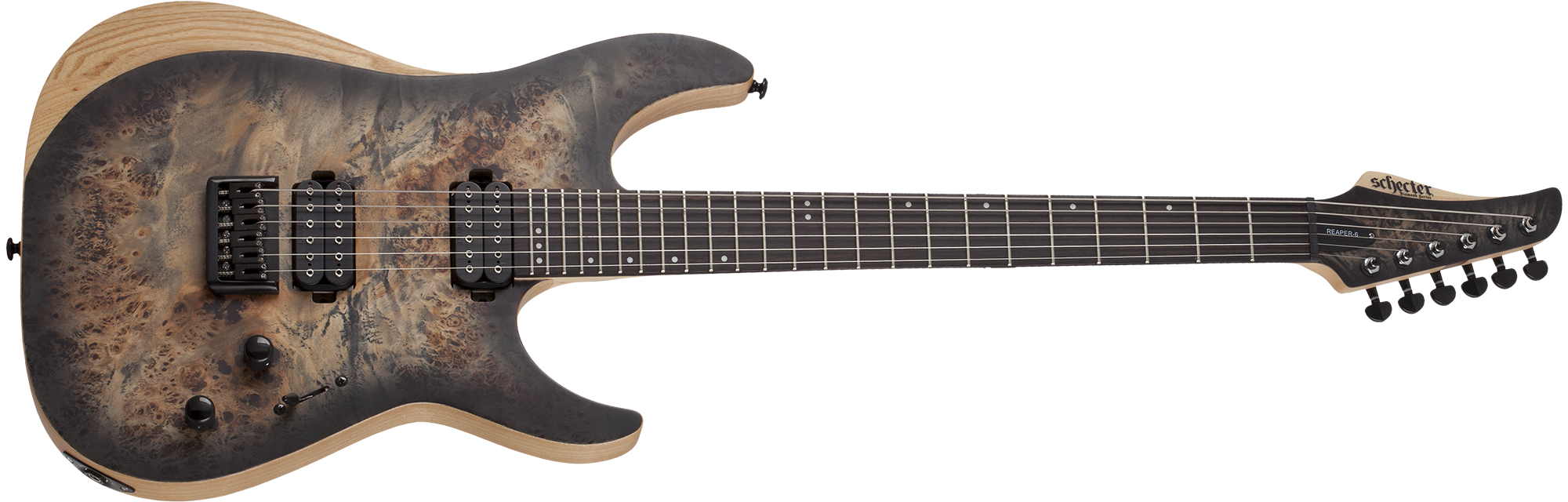 Schecter Reaper-6 レフティ Schecter Reaper-6 FR-S Elite Lefty Guitar Blood Burst - 2184