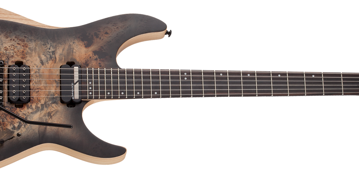 Schecter Reaper-6 FR S SUSTAINIAC Satin Charcoal Burst 1506-SHC