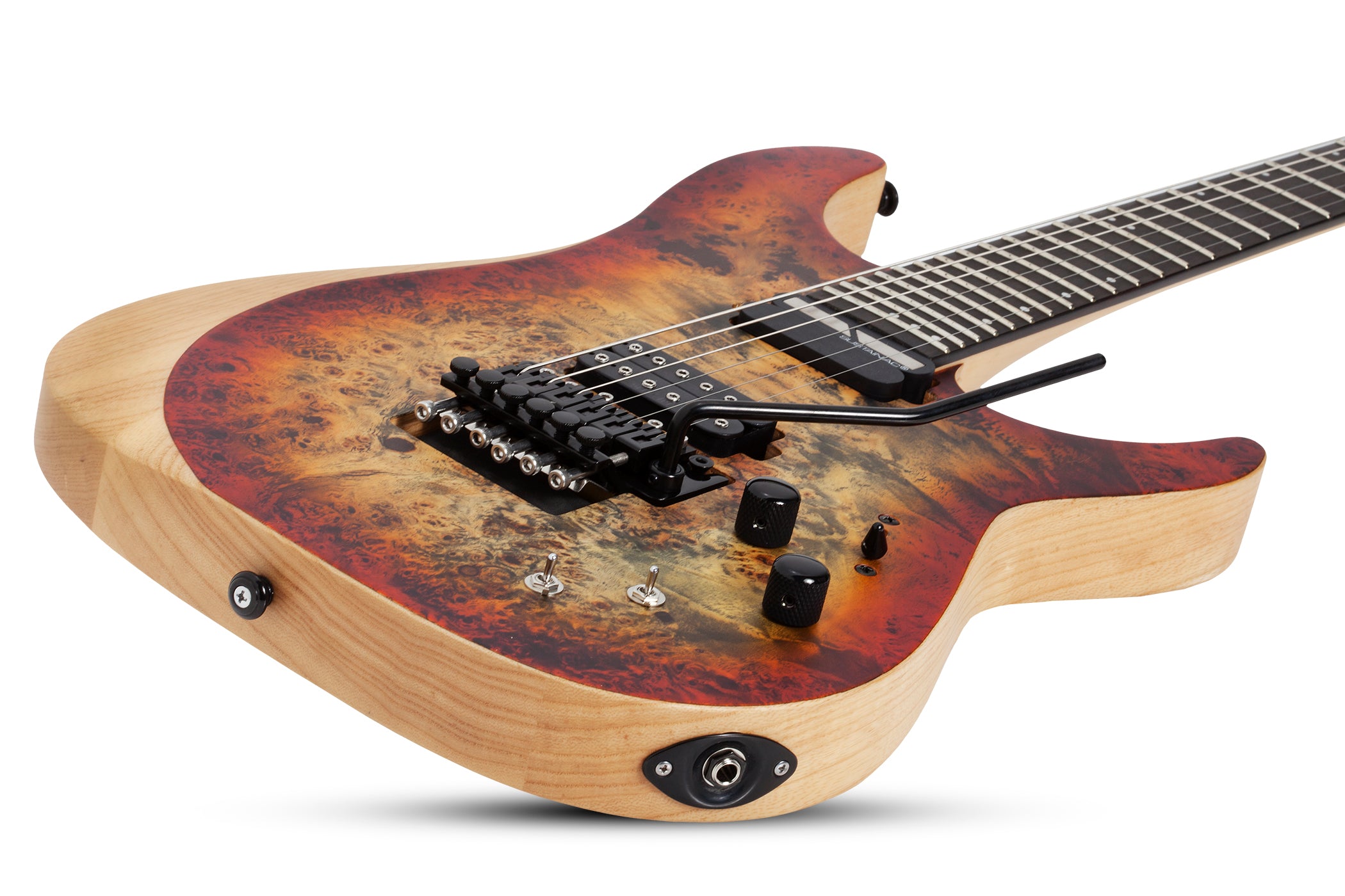 Schecter Reaper-6 FR S Satin Inferno Burst 1508-SHC w/ Sustainiac